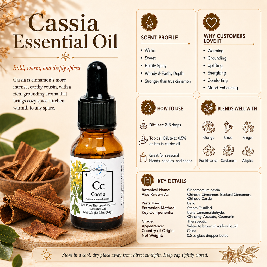 Cassia | Essential Oil | Cinnamomum cassia