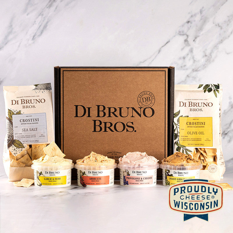 Cheese Spread Sampler Gourmet Gift Box
