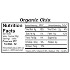 Organic Chia Seeds | 1.75 | Pack of 4 | Non-GMO | Shipping Included | Grain Place Foods