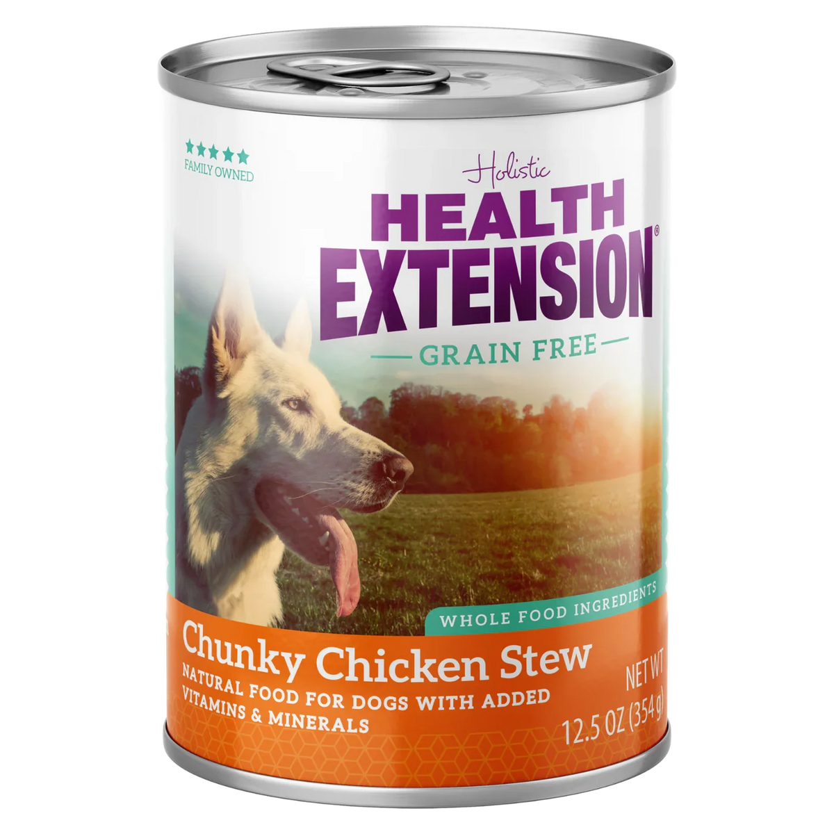 Health Extension Chicken Stew Grain Free Dog Food Can (12.5oz)