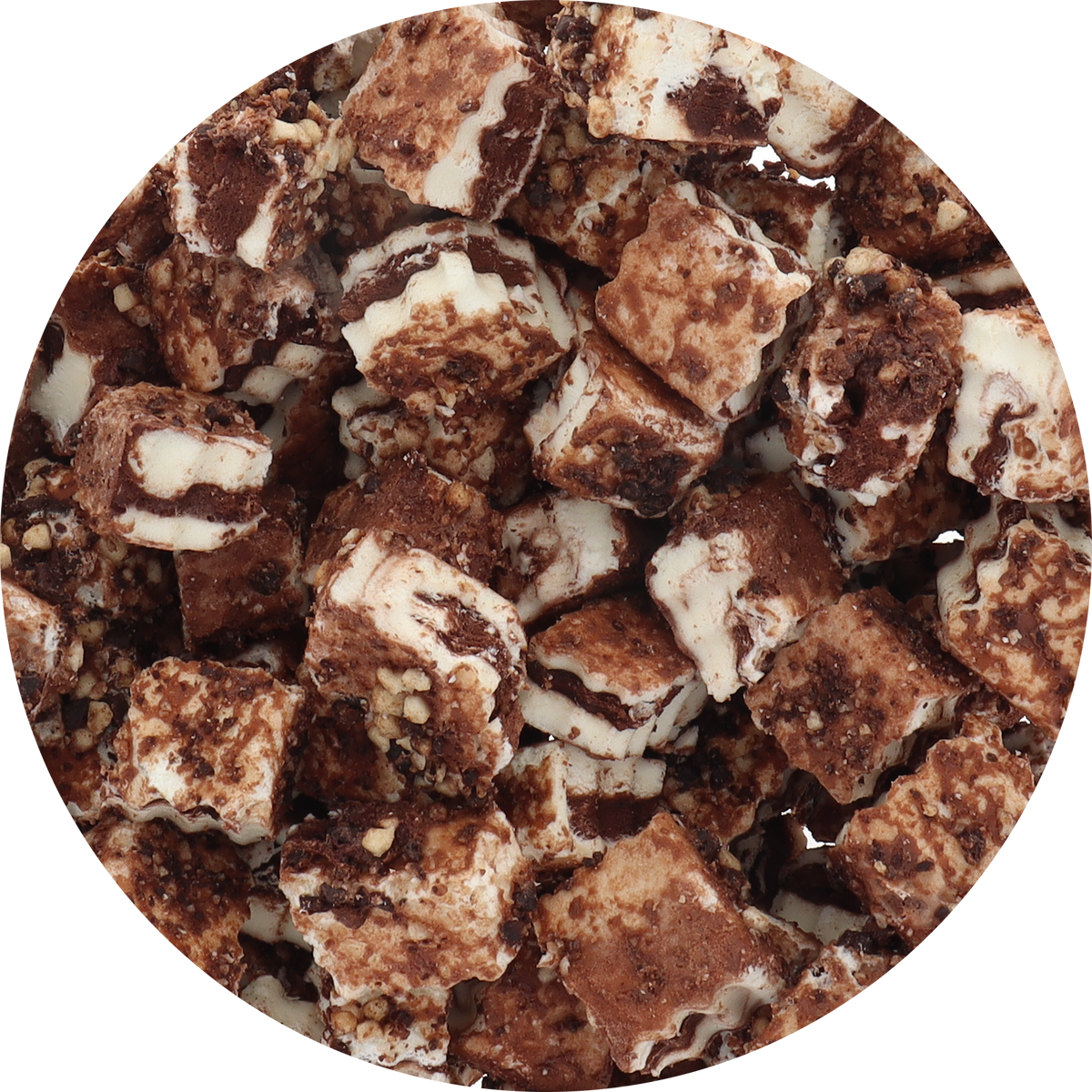 Freeze Dried Chocolate Éclair Desert Ice Cream Bar Bites