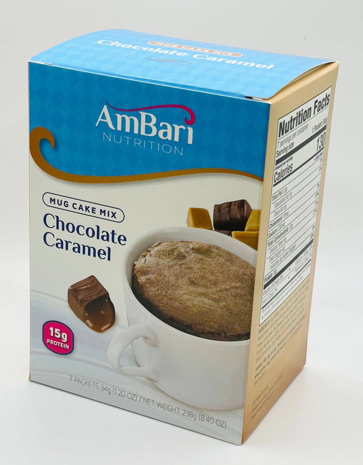 Chocolate Caramel Mug Cake