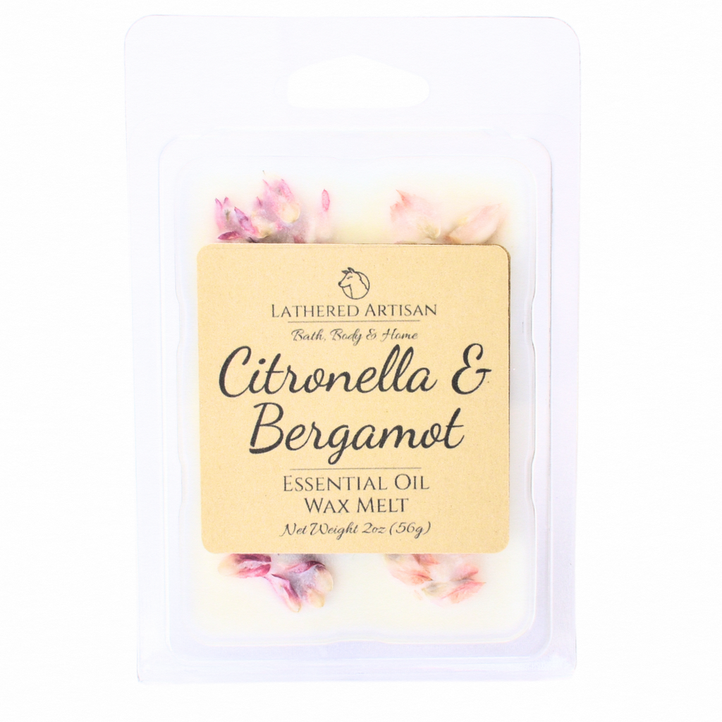 Citronella & Bergamot | Essential Oil | Wax Melts