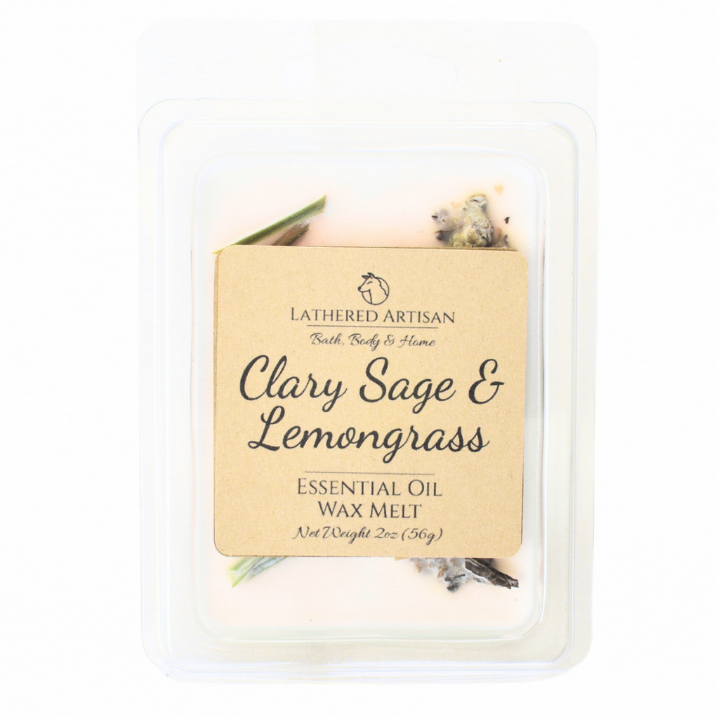 Clary Sage & Lemongrass | Essential Oil | Wax Melts