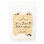 Clary Sage & Lemongrass | Essential Oil | Wax Melts