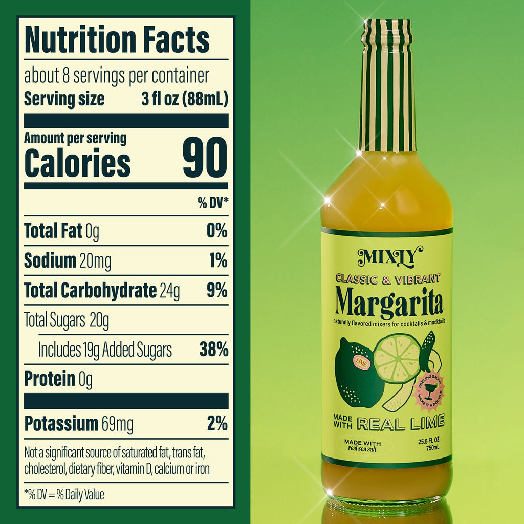 Classic & Vibrant Margarita Cocktail & Mocktail Mixer