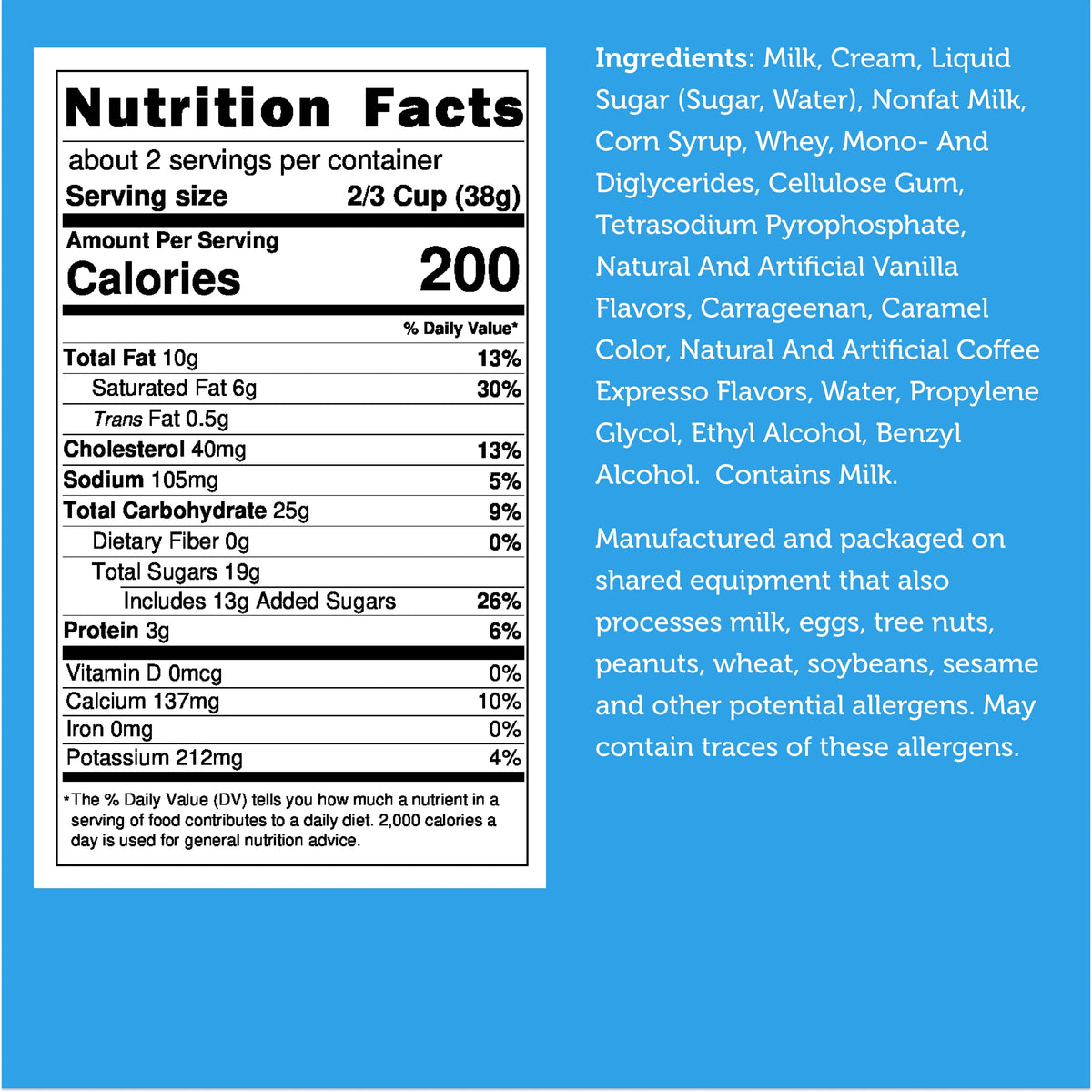 Freeze Dried Ice Cream That Does Not Melt (Bits) Coffee