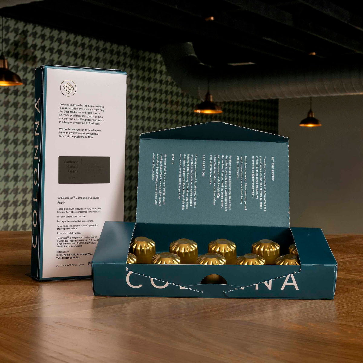 Colonna Coffee Pods: Gesha Lungo (10x)