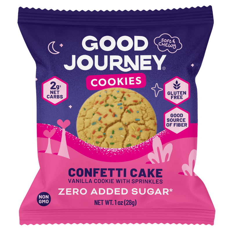 Good Journey Confetti Cake Cookie - 12 pack