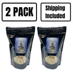 White Chocolate Covered Kettle Corn | Pack of 2 | 6 oz | Non-GMO & Gluten Free | Shipping Included | Gold Dust Kettle Corn