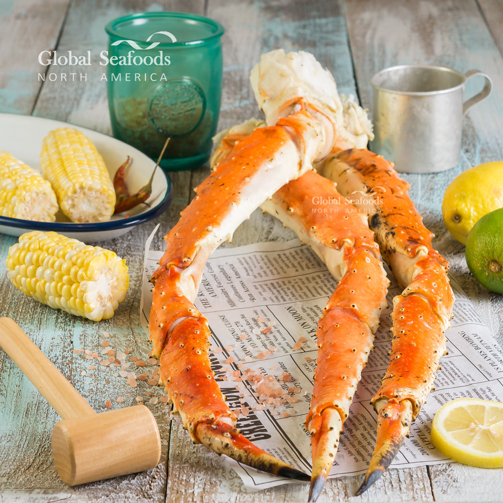 Cooked Red King Crab Legs | Frozen, 5 lb
