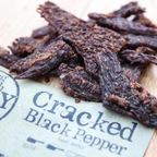 SALE CLOSE DATED | Cracked Black Pepper Beef Jerky | 2.5 oz | JVL Enterprises