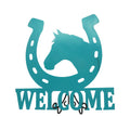 Horse Welcome Plasma Cut Sign | 17" x 16" | Craftaholics4U