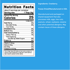 Freeze Dried Red Cranberry Powder