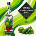 BarMixxers Premium Spicy Cucumber Elixir | Zero-Proof Botanical Mixer | 750ml