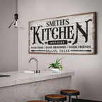 Custom Kitchen Sign