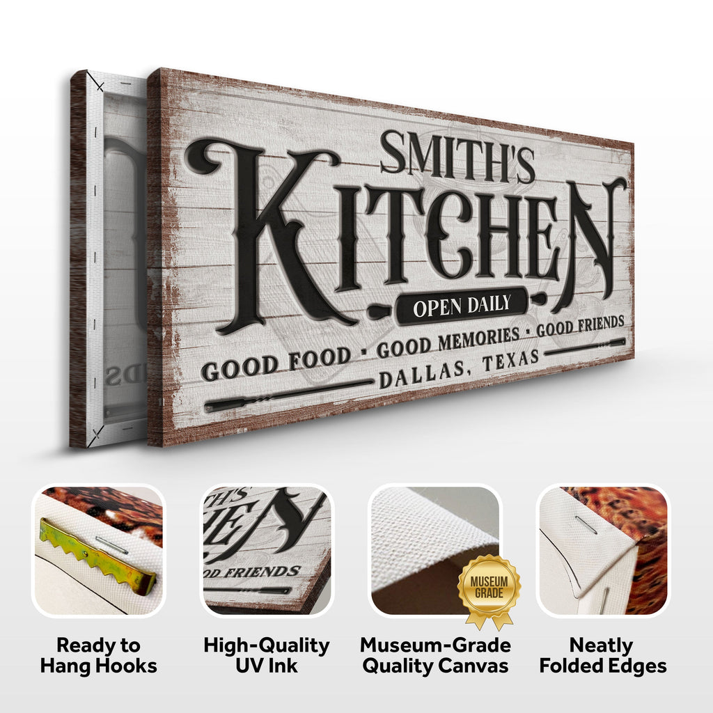 Custom Kitchen Sign