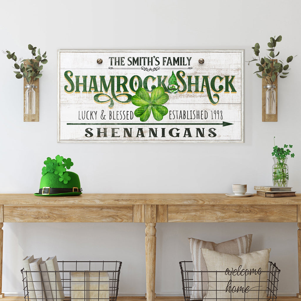 Custom Shamrock Shack Sign