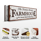Custom Vintage Rust Farmhouse Sign