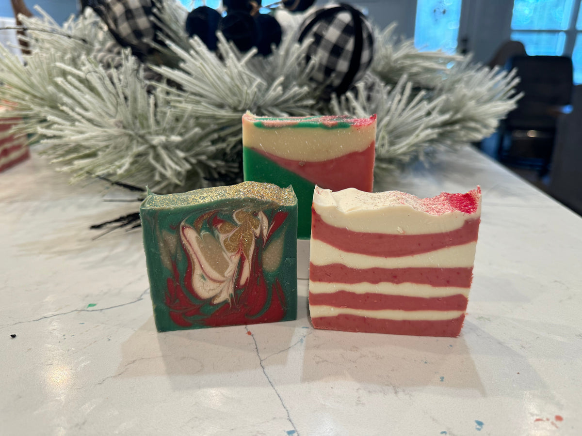Gift Set of 3 Full Size Luxury Handmade Soaps