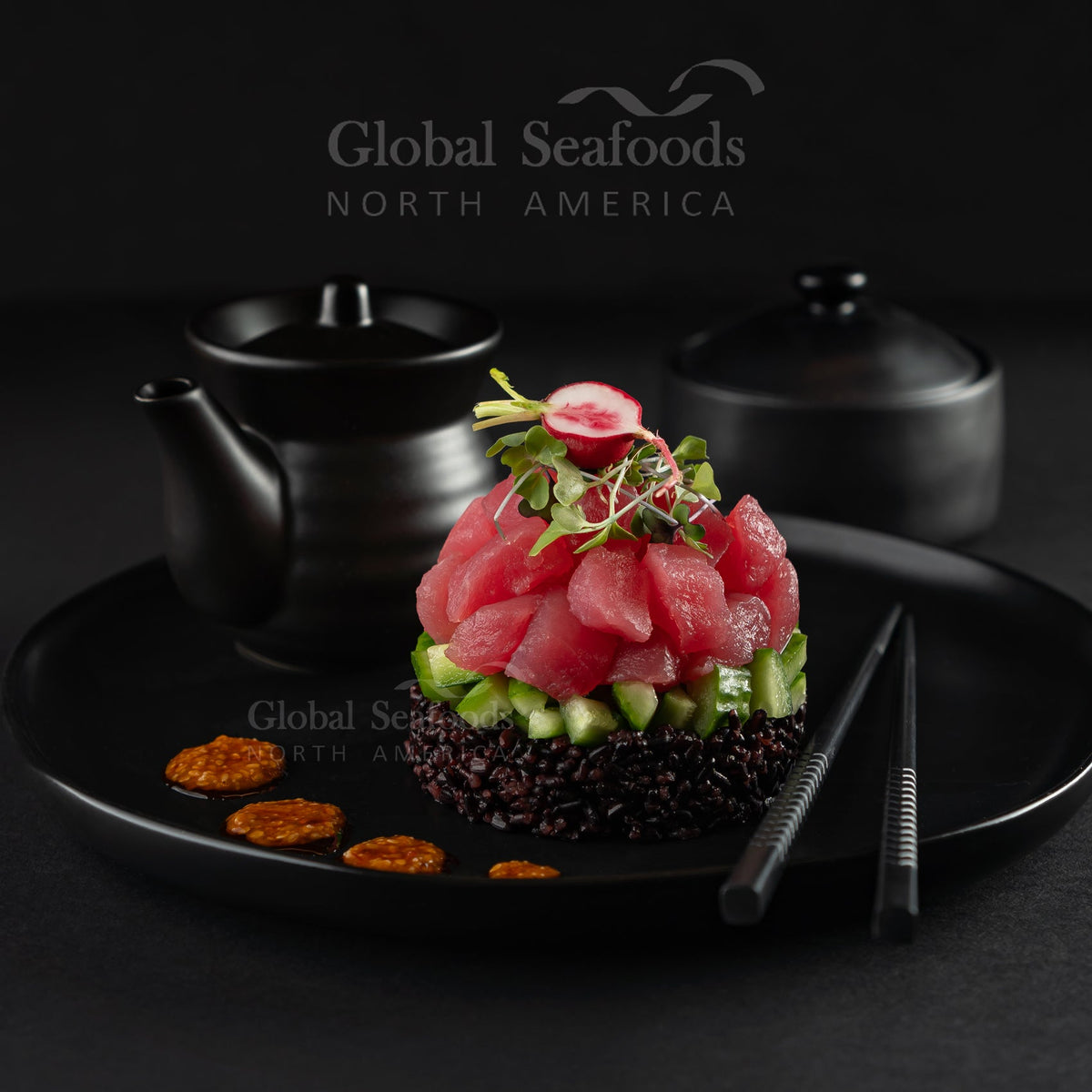 Wasabi Ahi Tuna Poké — Frozen