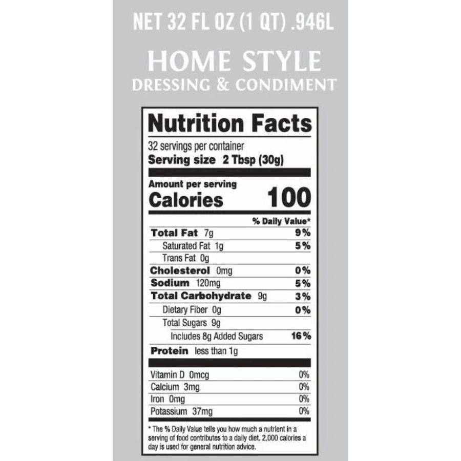 Homestyle Dorothy Lynch Salad Dressing | 32 oz | Gluten Free