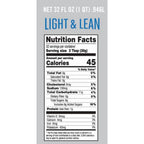 Light and Lean Dorothy Lynch Salad Dressing | Case of 12 | 32 oz | Gluten Free