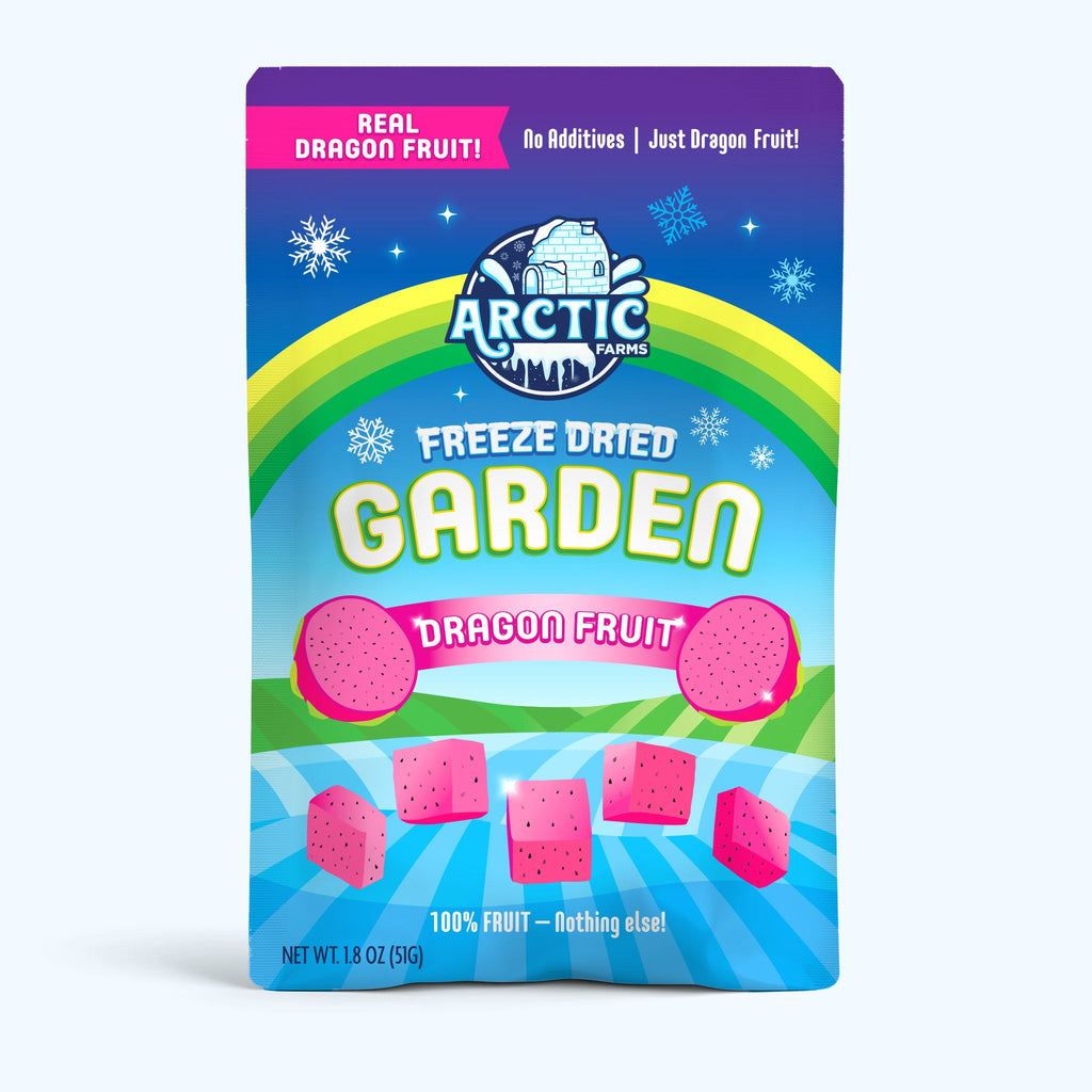 Freeze Dried Natural Red Dragon Fruit Big Cubes