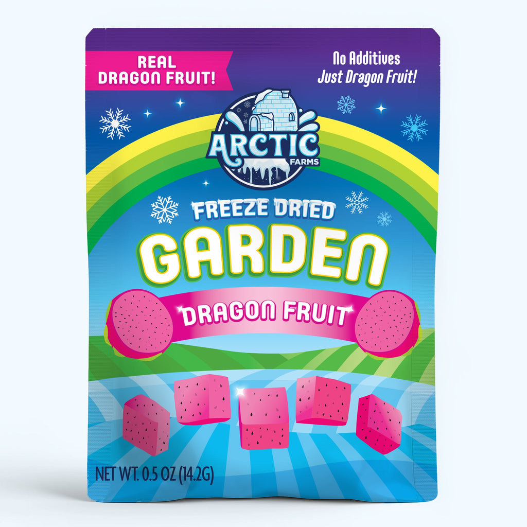 Freeze Dried Natural Red Dragon Fruit Big Cubes