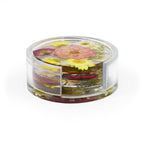 Dried Floral Resin Coaster Set | Set of 4 | KJ Made