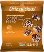 Drizzilicious S'mores Rice Crisp Bites, 0.74 oz (Case of 80)