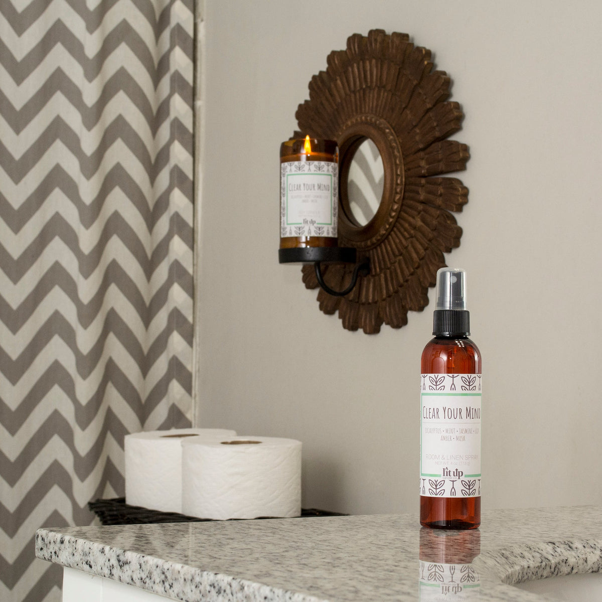 Clear Your Mind 4 oz. room & linen spray | Eucalyptus, Jasmine, Mint