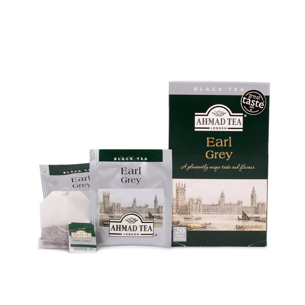 Ahmad Earl Grey Black Tea 20 foil tea bags