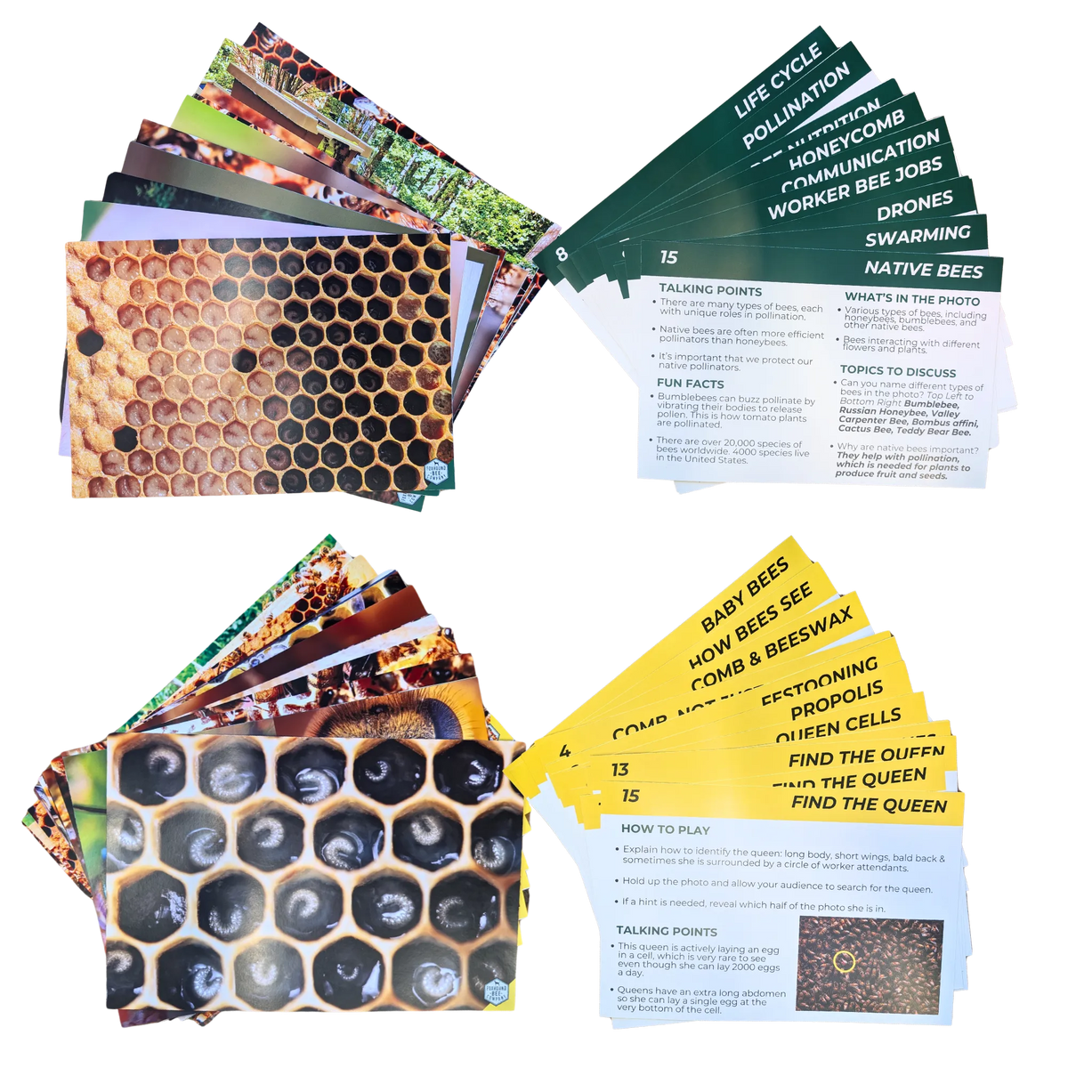 Educational Beekeeping Cards