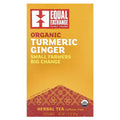 Equal Exchange Organic Turmeric Ginger Tea, 20 ct (Case of 6)