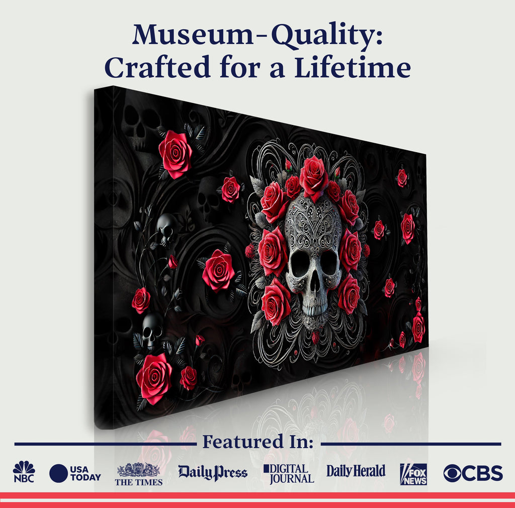 Vintage Skull Wall Art II