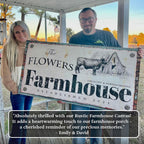 Rustic Farmhouse Sign (Made In USA)
