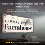 Rustic Farmhouse Sign