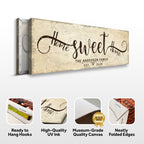 Home Sweet Home Sign VI