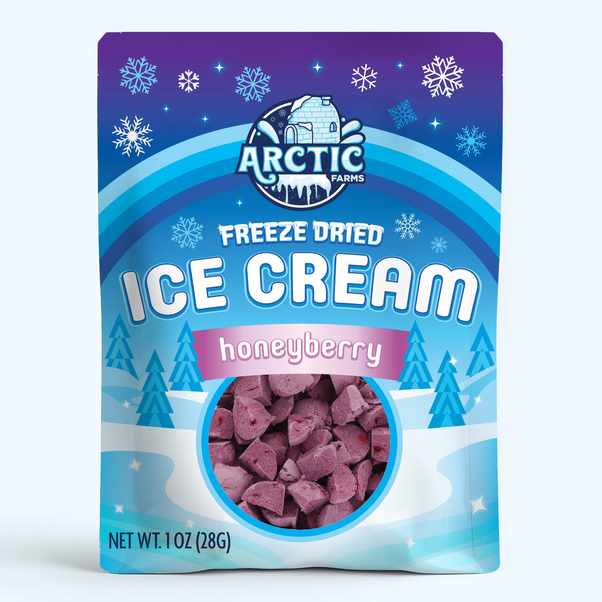 Freeze Dried Ice Cream That Does Not Melt (Bits) Honeyberry