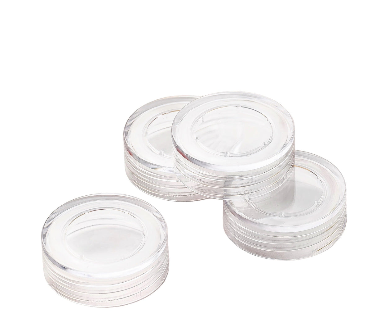 Replacement Crystal Clear Lids For Skinny Series Bottles, 10oz & 16oz