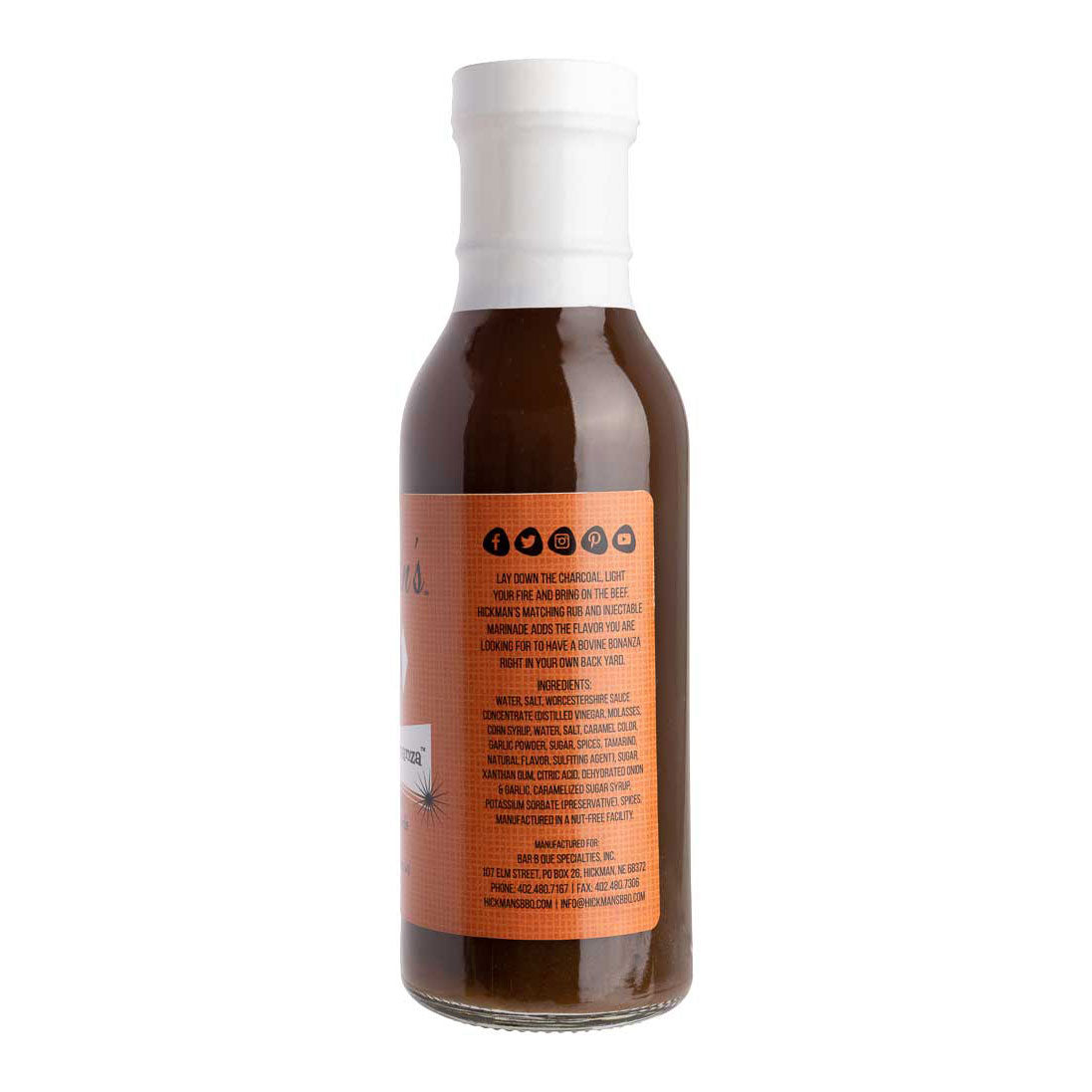 Hickman’s Bovine Bonanza Beef Injectable Marinade With Injector