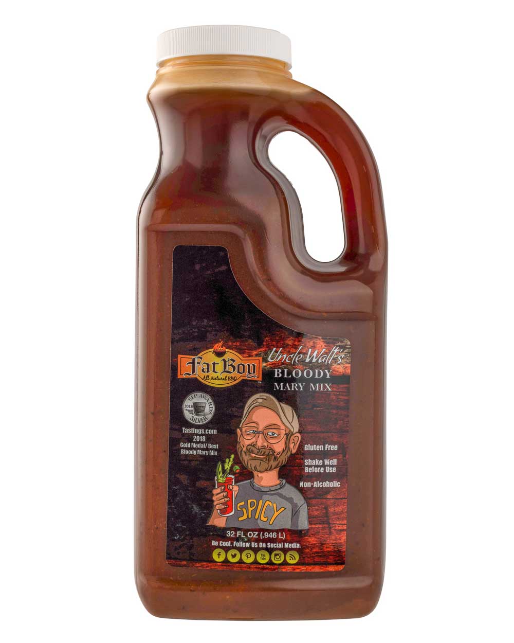 Gluten Free Uncle Walt’s Bloody Mary Mix | Pack of 3