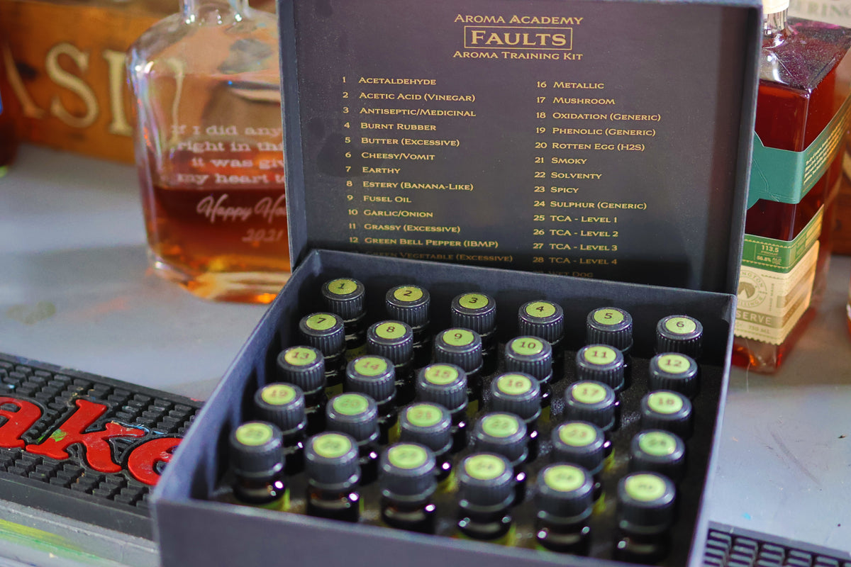 Faults Aroma Masterclass Kit - 30 Signature Faults + Training Guide