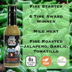 Fire Starter - Jalapeño Tomatillo Verde Sauce (Mild)