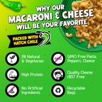 Hatch Green Chile, Garlic, Cheddar Mac and Cheese