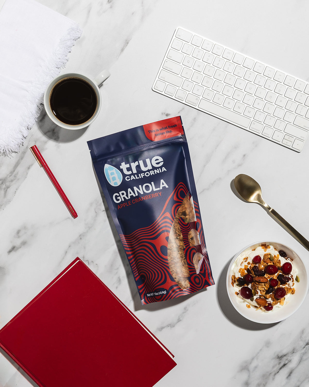Apple Cranberry Granola