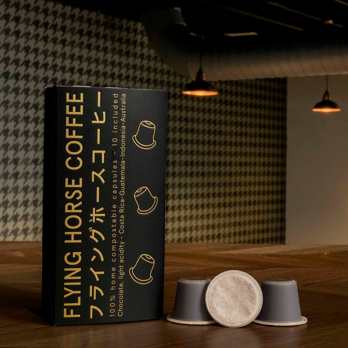 Flying Horse Pods: Organic Espresso (10x)
