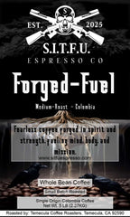 Forged Fuel Colombia Espresso.