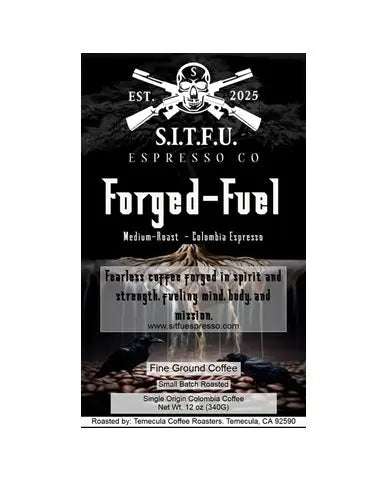 Forged Fuel Colombia Espresso.
